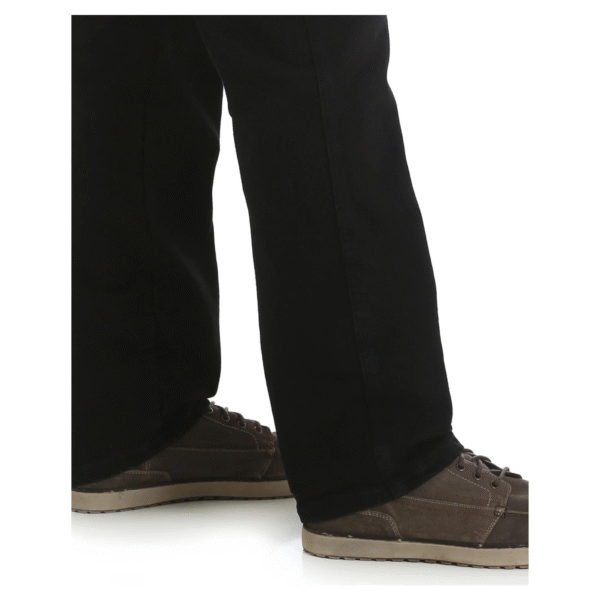 Wrangler Rustler Men’s Regular Fit Jeans – Coal black - Image 2