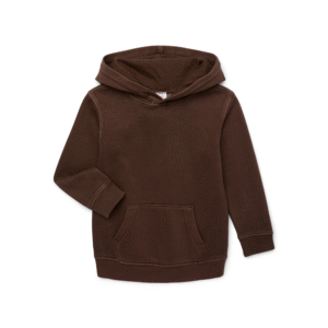 Wonder Nation Boys Fleece Chocolate Fudge Hoodie