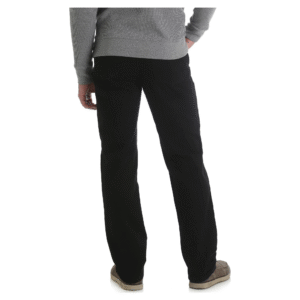 Wrangler Rustler Men’s Regular Fit Jeans – Coal black