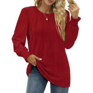 Fantaslook Dressy Blouses for Women Fall Fashion Long Sleeve Shirt